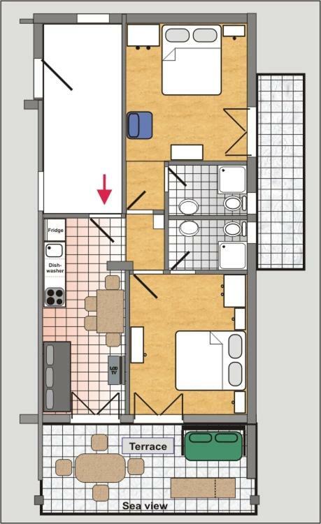 Banjol Apartments Dora מראה חיצוני תמונה